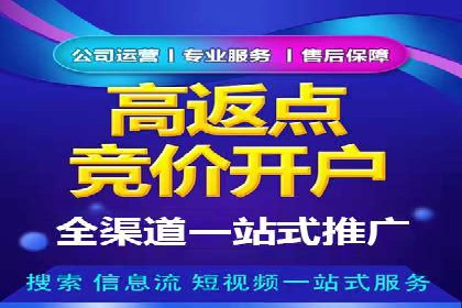 某电商平台搜索开户返点实施方案